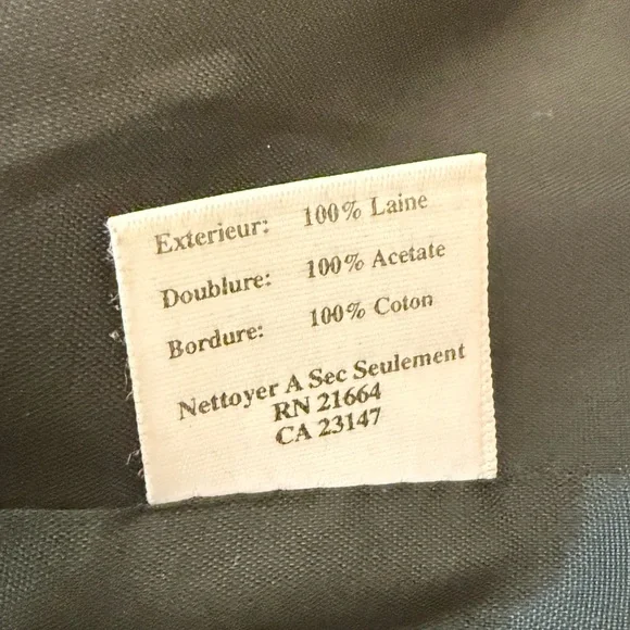 Vintage Talbots Red & Green Plaid Tartan 90’s Holiday Blazer Wool Jacket 8‎ - Picture 12 of 12